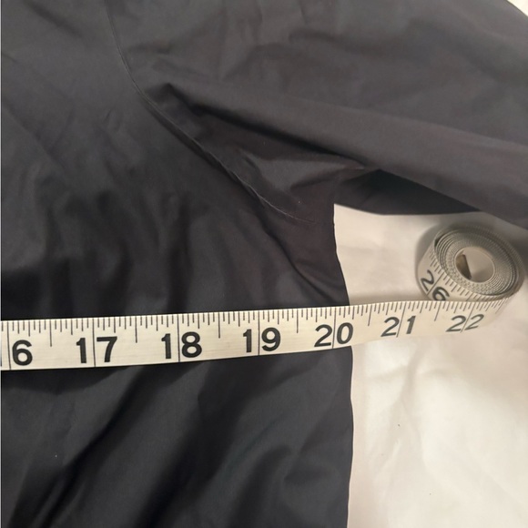 The North Face Black Hooded Trench Coat Rain Jacket Medium - Picture 5 of 13